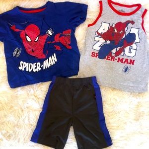 Spider-Man 3 pc outfit set